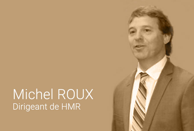 Michel Roux, dirigeant de HMR
